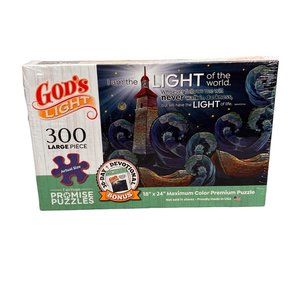 Gods Light Fair Hope Promise Puzzle Never Walk in Darkness John 8:12 NIB